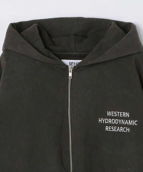 SHIPS / シップス パーカー | western hydrodynamic research: ZIP HOODIE | 詳細2
