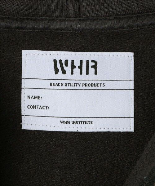 SHIPS / シップス パーカー | western hydrodynamic research: ZIP HOODIE | 詳細3