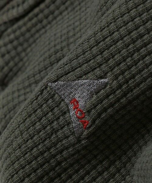 SHIPS / シップス パーカー | ROA: BEE SUN FADED WAFFLE ZIP UP HOODIE | 詳細7