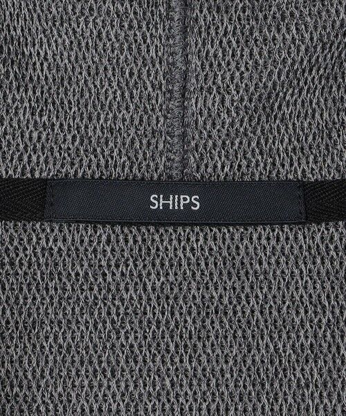 SHIPS / シップス パーカー | SHIPS:〈吸水速乾/通気性〉メッシュ ダブルニット ジップ パーカー | 詳細12