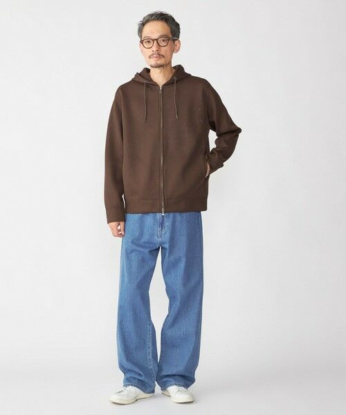 SHIPS / シップス パーカー | SHIPS:〈吸水速乾/通気性〉メッシュ ダブルニット ジップ パーカー | 詳細15