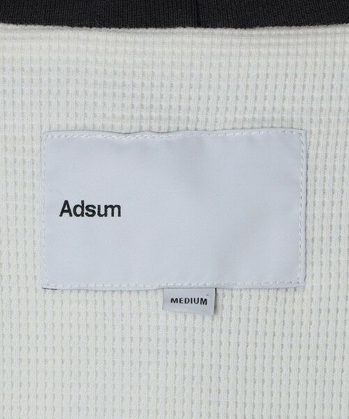 SHIPS / シップス パーカー | Adsum: WAFFLE FULL ZIP HOODIE | 詳細5