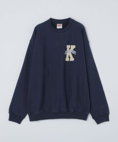 SHIPS / シップス ベスト | 【SHIPS別注】KINGS POINT: ロゴ プリント スウェット プルオーバー