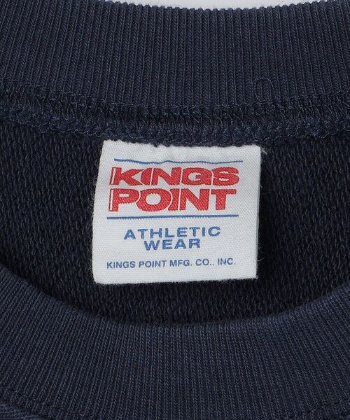 SHIPS / シップス ベスト | 【SHIPS別注】KINGS POINT: ロゴ プリント スウェット プルオーバー | 詳細6