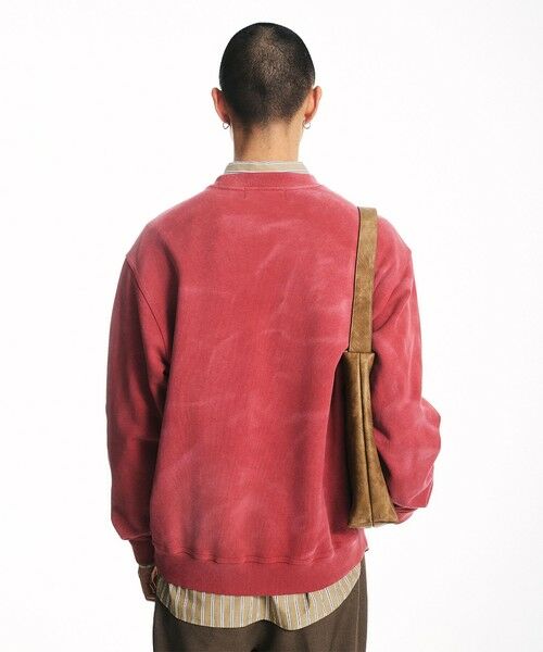 SHIPS / シップス スウェット | City Ambient Products: フロスト フェード スクエアロゴ スウェット | 詳細13