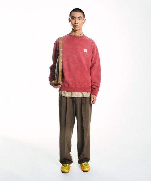 SHIPS / シップス スウェット | City Ambient Products: フロスト フェード スクエアロゴ スウェット | 詳細7