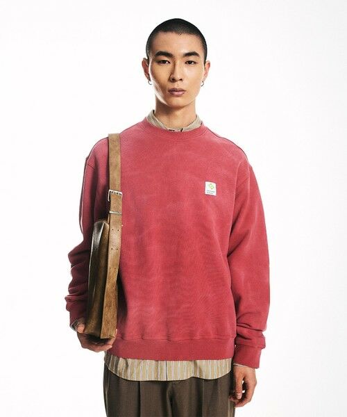 SHIPS / シップス スウェット | City Ambient Products: フロスト フェード スクエアロゴ スウェット | 詳細11