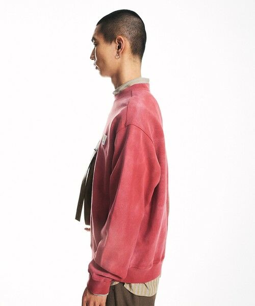 SHIPS / シップス スウェット | City Ambient Products: フロスト フェード スクエアロゴ スウェット | 詳細12