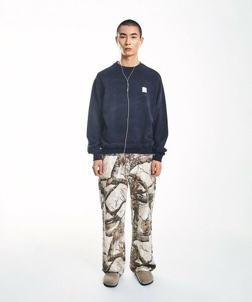 SHIPS / シップス スウェット | City Ambient Products: フロスト フェード スクエアロゴ スウェット | 詳細30