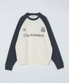 SHIPS / シップス ベスト | City Ambient Products: ラグランスリーブ プリント スウェット