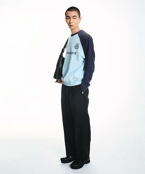 SHIPS / シップス スウェット | City Ambient Products: ラグランスリーブ プリント スウェット | 詳細20