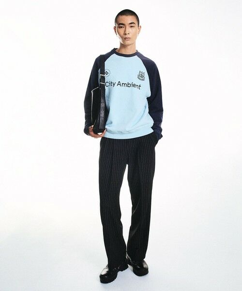 SHIPS / シップス スウェット | City Ambient Products: ラグランスリーブ プリント スウェット | 詳細21