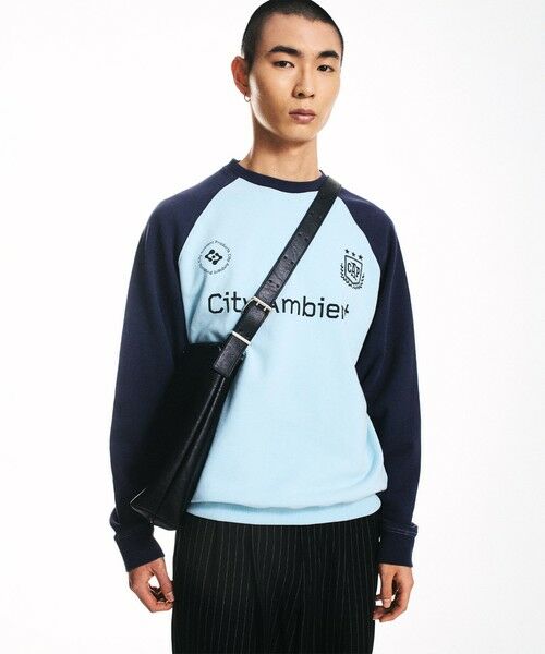 SHIPS / シップス スウェット | City Ambient Products: ラグランスリーブ プリント スウェット | 詳細22