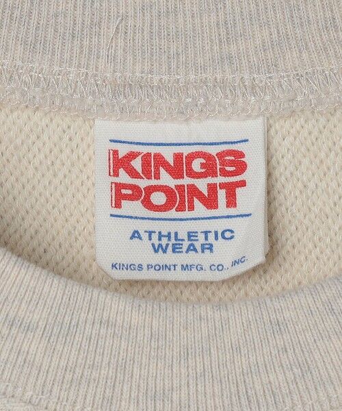 SHIPS / シップス ベスト | 【SHIPS別注】KINGS POINT: ワンポイント ロゴ スウェット プルオーバー | 詳細7