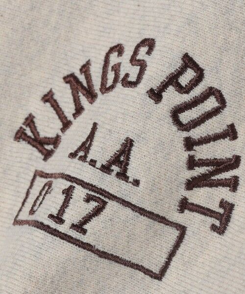 SHIPS / シップス ベスト | 【SHIPS別注】KINGS POINT: ワンポイント ロゴ スウェット プルオーバー | 詳細9