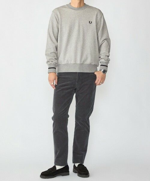SHIPS / シップス スウェット | <新色予約中!>【SHIPS別注】FRED PERRY: シングル ティップ スウェットシャツ | 詳細6