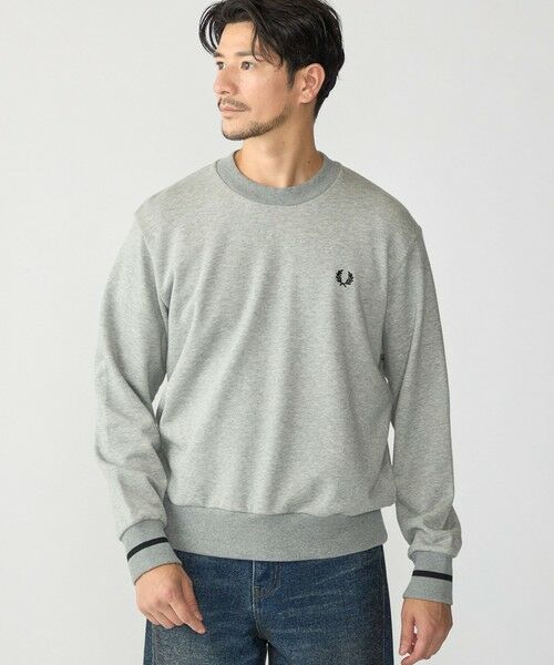 SHIPS / シップス スウェット | 【SHIPS別注】FRED PERRY: シングル ティップ スウェットシャツ | 詳細7