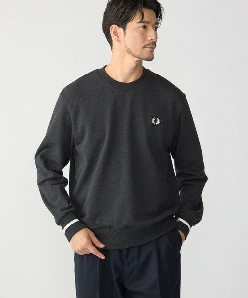 SHIPS / シップス スウェット | 【SHIPS別注】FRED PERRY: シングル ティップ スウェットシャツ | 詳細20