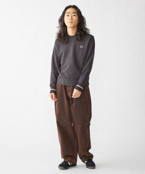 SHIPS / シップス ベスト | 【SHIPS別注】FRED PERRY: シングル ティップ スウェットシャツ | 詳細18