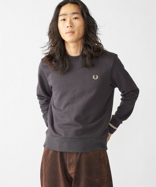 SHIPS / シップス ベスト | 【SHIPS別注】FRED PERRY: シングル ティップ スウェットシャツ | 詳細19