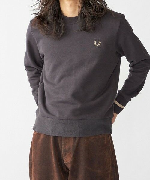 SHIPS / シップス スウェット | <新色予約中!>【SHIPS別注】FRED PERRY: シングル ティップ スウェットシャツ | 詳細18