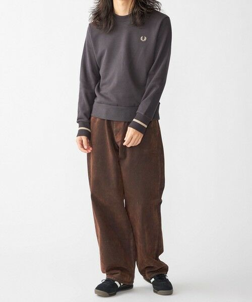 SHIPS / シップス スウェット | <新色予約中!>【SHIPS別注】FRED PERRY: シングル ティップ スウェットシャツ | 詳細17