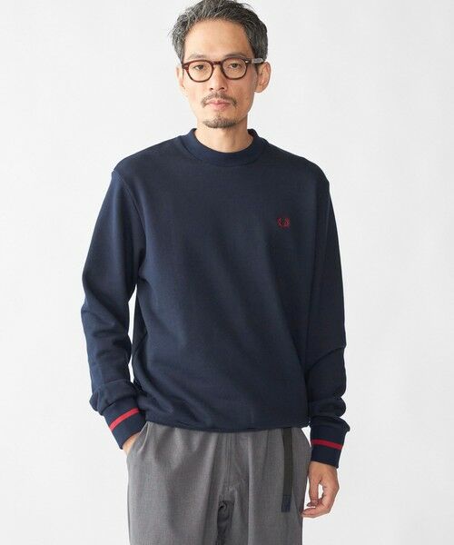 SHIPS / シップス ベスト | 【SHIPS別注】FRED PERRY: シングル ティップ スウェットシャツ | 詳細27