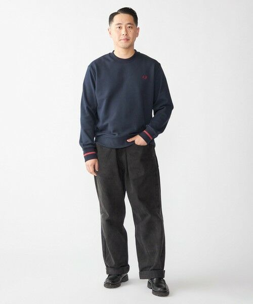 SHIPS / シップス ベスト | 【SHIPS別注】FRED PERRY: シングル ティップ スウェットシャツ | 詳細24