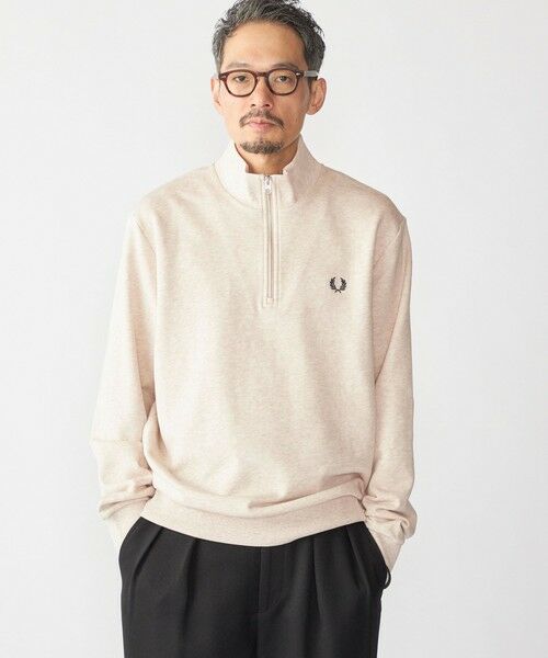 SHIPS / シップス ベスト | FRED PERRY: ハーフ ジップ スウェット | 詳細5