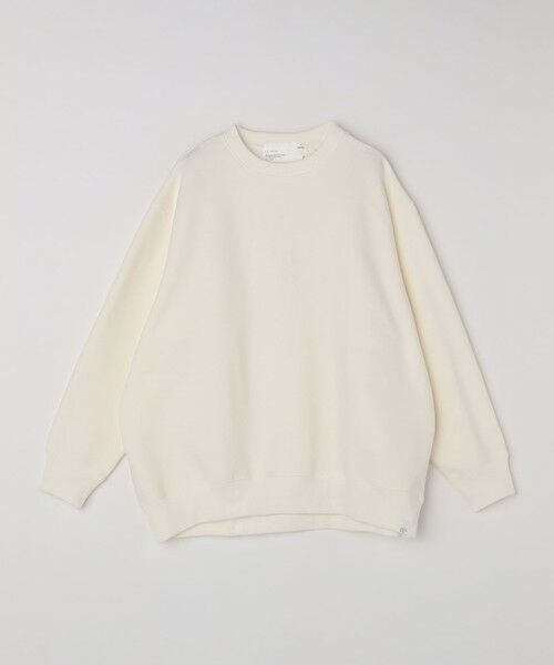 SHIPS / シップス ベスト | 【SHIPS別注】THYARD: 光電子(R) リラックス クルーネック スウェット(オフホワイト)