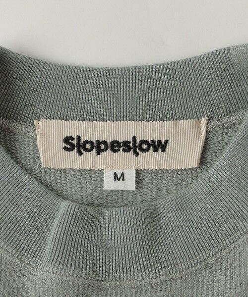 SHIPS / シップス ベスト | Slopeslow: OVERDYED INLAID JERSEY SWEATSHIRT | 詳細4