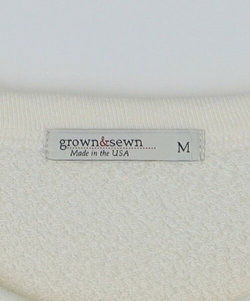 SHIPS / シップス ベスト | GROWN&SEWN: FRENCH TERRY SWEAT | 詳細3