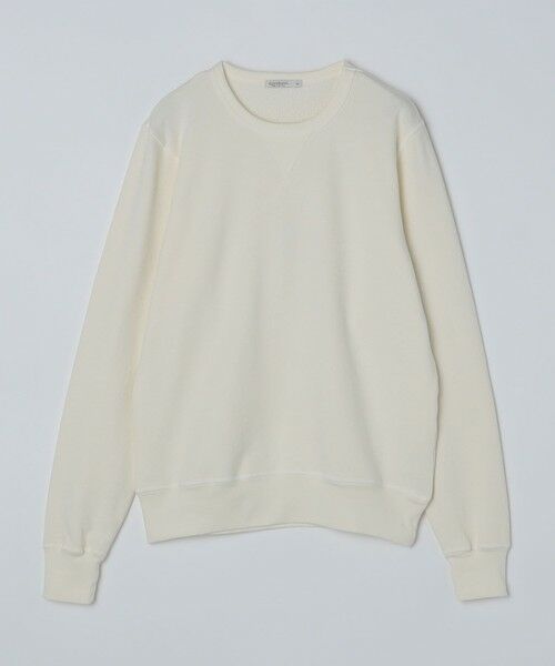 SHIPS / シップス ベスト | GROWN&SEWN: FRENCH TERRY SWEAT(オフホワイト)
