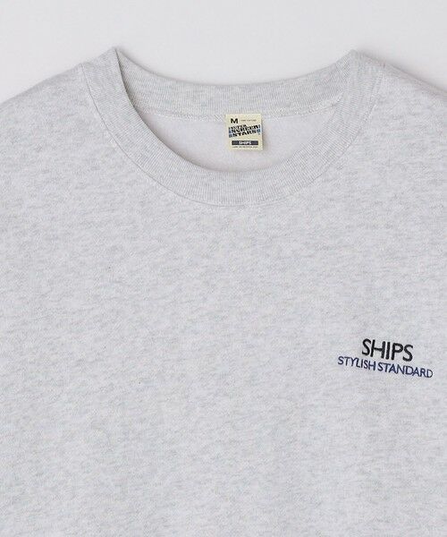 SHIPS / シップス ベスト | 【WEB限定】SHIPS: SCREEN STARS(R) STYLISH STANDARD ロゴ 刺繍 スウェット | 詳細9