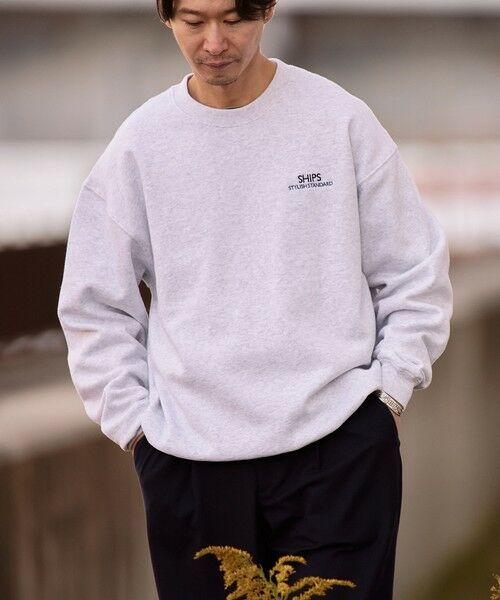 SHIPS / シップス ベスト | 【WEB限定】SHIPS: SCREEN STARS(R) STYLISH STANDARD ロゴ 刺繍 スウェット | 詳細4