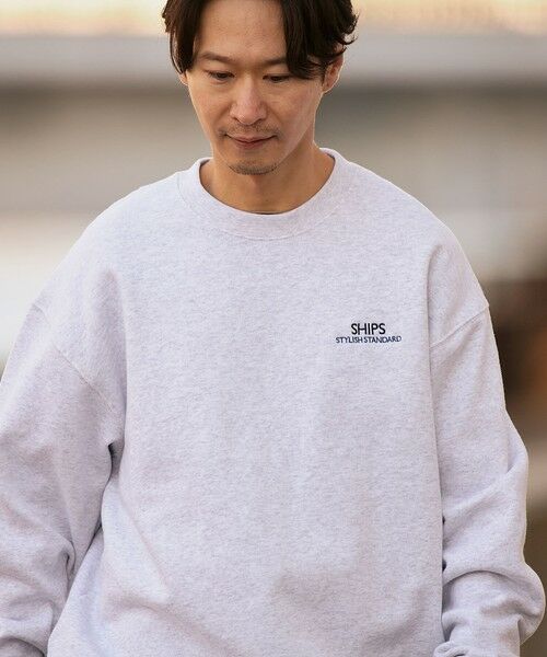 SHIPS / シップス ベスト | 【WEB限定】SHIPS: SCREEN STARS(R) STYLISH STANDARD ロゴ 刺繍 スウェット | 詳細5