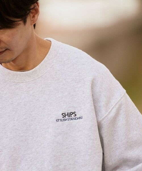 SHIPS / シップス ベスト | 【WEB限定】SHIPS: SCREEN STARS(R) STYLISH STANDARD ロゴ 刺繍 スウェット | 詳細6