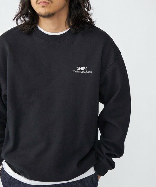 SHIPS / シップス ベスト | 【WEB限定】SHIPS: SCREEN STARS(R) STYLISH STANDARD ロゴ 刺繍 スウェット | 詳細17