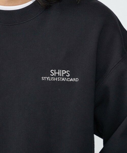 SHIPS / シップス ベスト | 【WEB限定】SHIPS: SCREEN STARS(R) STYLISH STANDARD ロゴ 刺繍 スウェット | 詳細18