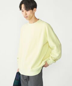 SHIPS / シップス Tシャツ | SHIPS: コットン ポリエステル ラグラン スリーブ クルーネック スウェット