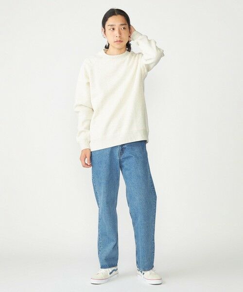 SHIPS / シップス Tシャツ | SHIPS: コットン ポリエステル ラグラン スリーブ クルーネック スウェット | 詳細1