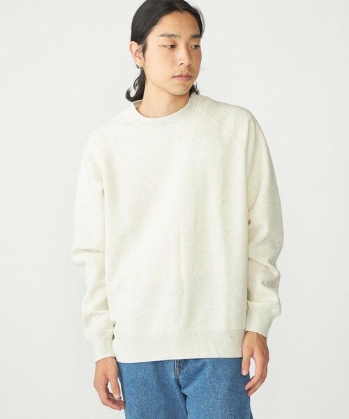 SHIPS / シップス Tシャツ | SHIPS: コットン ポリエステル ラグラン スリーブ クルーネック スウェット | 詳細2