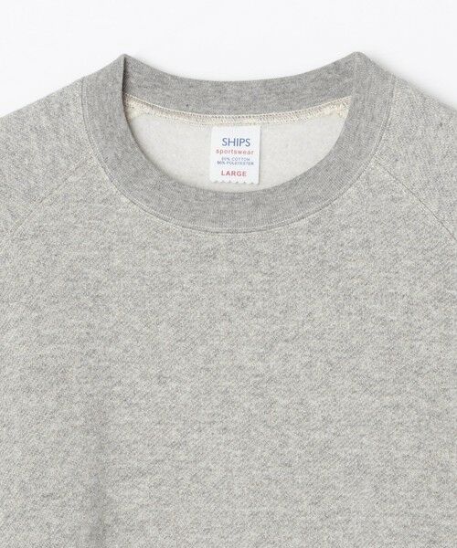 SHIPS / シップス Tシャツ | SHIPS: コットン ポリエステル ラグラン スリーブ クルーネック スウェット | 詳細17