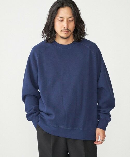 SHIPS / シップス Tシャツ | SHIPS: コットン ポリエステル ラグラン スリーブ クルーネック スウェット | 詳細30