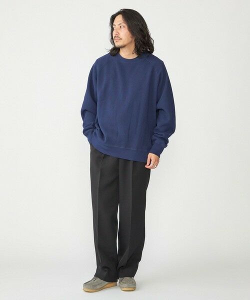 SHIPS / シップス Tシャツ | SHIPS: コットン ポリエステル ラグラン スリーブ クルーネック スウェット | 詳細29