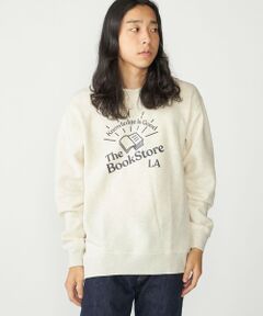 SHIPS / シップス ベスト | SHIPS: コットン ポリエステル プリント ライト クルーネック スウェット