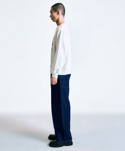 SHIPS / シップス Tシャツ | City Ambient Products: ダメージ グラフィック プリント スウェット | 詳細2