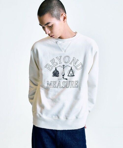 SHIPS / シップス Tシャツ | City Ambient Products: ダメージ グラフィック プリント スウェット | 詳細9