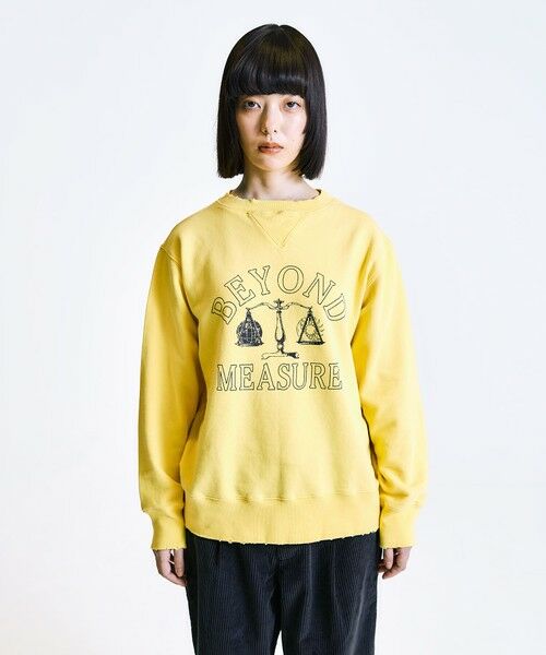 SHIPS / シップス Tシャツ | City Ambient Products: ダメージ グラフィック プリント スウェット | 詳細22