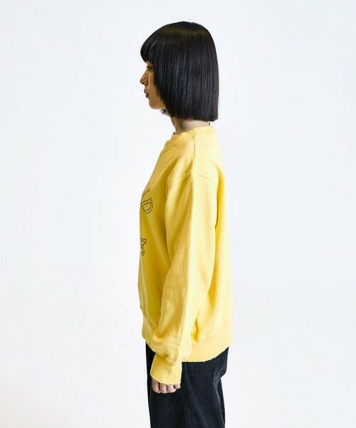 SHIPS / シップス Tシャツ | City Ambient Products: ダメージ グラフィック プリント スウェット | 詳細23